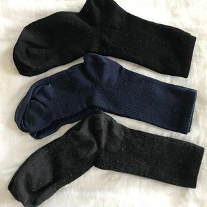 Merino Wool Socks - Set of 3 Pairs